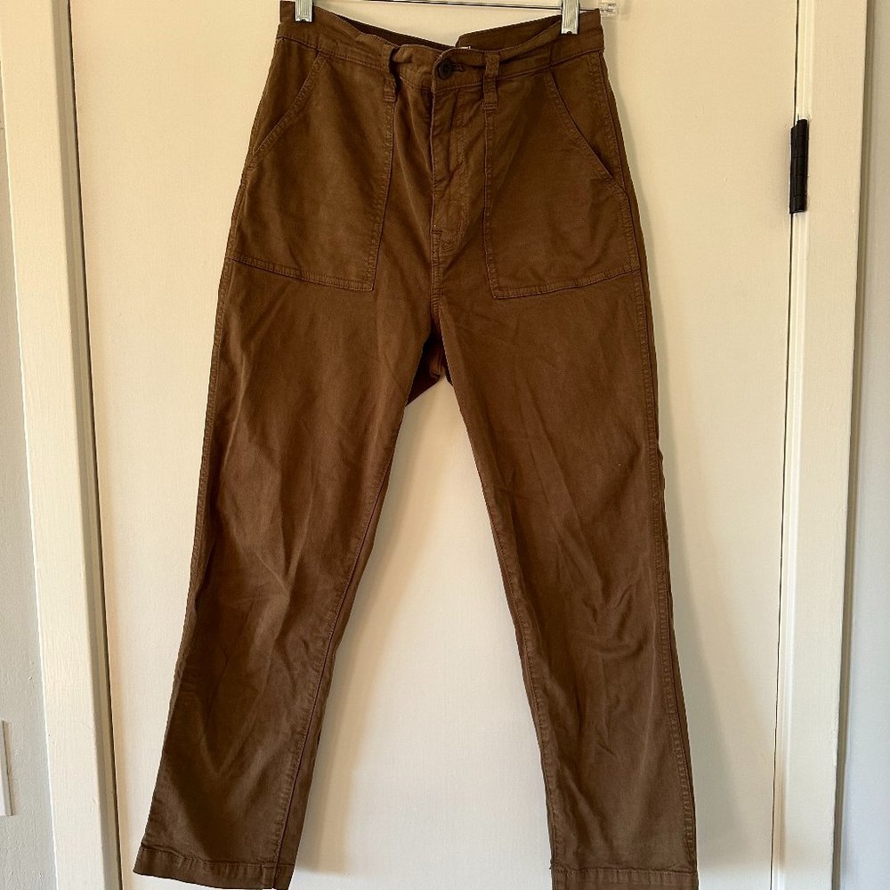Olive/Brown Madewell pants - 29